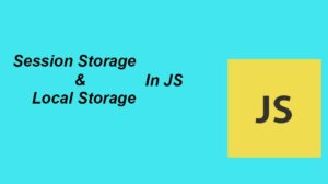 session and local storage